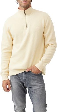 Rodd & Gunn Alton Ave Regular Fit Pullover Sweatshirt in Lemon at Nordstrom, Size Xxx-Large