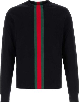 Gucci Black Crew Neck Sweater