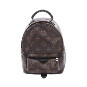 Louis Vuitton Pre-owned Palm Springs Monogram Rugzak - Dames - Vintage Rugzakken - Bruin - ONE Size - Leer - Vintage