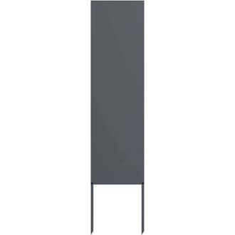 vidaXL Panel Decorativo De Jard&iacute;n Otro Antracita 32 X 140 Cm Vidaxl