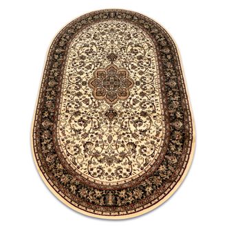 RugsX Alfombra Royal Adr Oval Modelo 521 Caramelo Beige 200x290 Cm