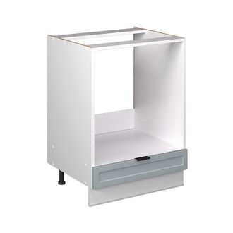 Vicco Armario Para Horno Empotrado Fame-line, Azul Claro-gris, 60 Cm Sin Encimera Vicco