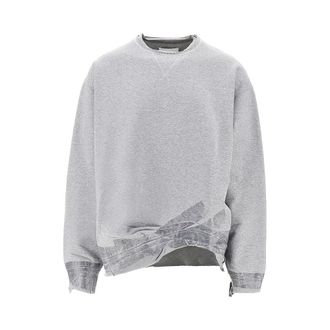 Maison Margiela Taped crewneck sweatshirt Man M