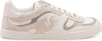 Dolce & Gabbana Portofino Sneaker - Heren - Sneakers - Wit - 42 1/2 EU - Leer - Schoenen