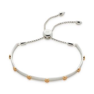 Monica Vinader Sterling Silver Fiji Stud Bracelet