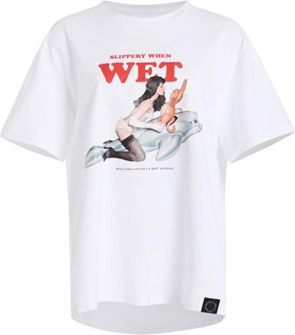 Stella McCartney T Shirt Boyfriend In Collaborazione Con Jeff Koons-Donna