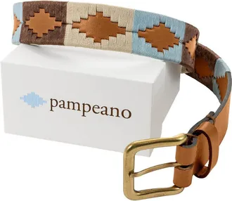 Pampeano Desierto Belt in Tan/blue/cream/brown at Nordstrom, Size 34