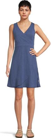 Royal Robbins Featherweight Knit Dress Womens Dress Future Dusk Nisene Pt : SM, Cotton/Polyester