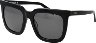 Emilio Pucci Black Acetate Womens Sunglasses