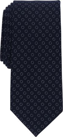 Alfani Mens Slim Dotted Circle Tie - Exclusive to Macys
