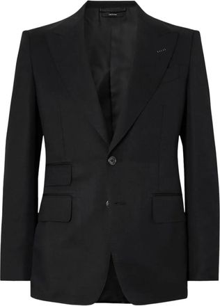 Tom Ford Pak met enkele rij knopen - Zwart