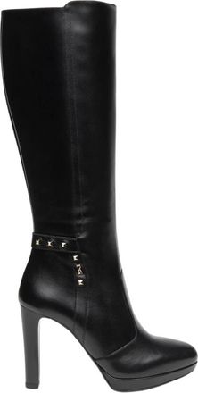 Nero Giardini Stivale Alto Svasato - - Shoes - Donna - Nero - 37 EU