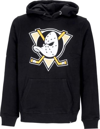 47 Brand Imprint Burnside Hood - Heren - Hoodies - Zwart - L - Katoen - Hoodies & sweatvesten