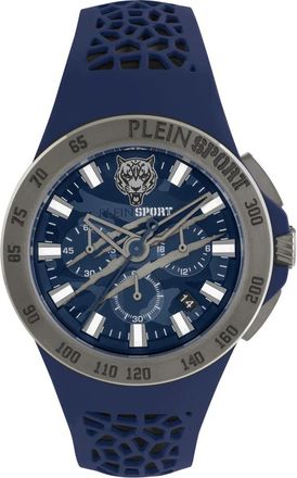 Plein Sport Thunderstorm Chrono - Heren - Horloges - Blauw - ONE Size - Accessoires