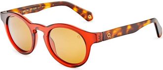 Etnia Barcelona Brutal No.07 Sun Polarized OG Mens Sunglasses Clear Size 48