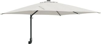 vidaXL Parasol De Jard&iacute;n Beige, Negro 248.5 X 247.5 X 160 Cm Vidaxl