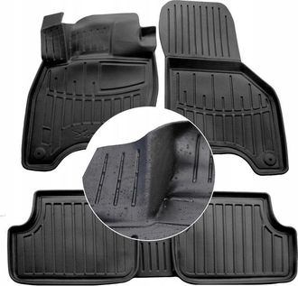 OEM Alfombrillas Y Limpiaparabrisas De Goma Para Vw E-golf 2014-2020 (canales Ud)