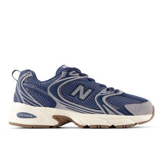 New Balance Unisex 530 en Azul, Gamuza/Malla, Talla 44