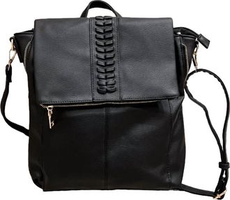 Jen & Co. Womens Vivian Backpack In Black