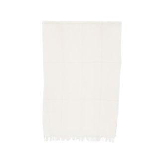 D'Aniello Check Fringed Scarf