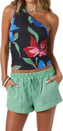 O'Neill Celeste Floral Top In Black