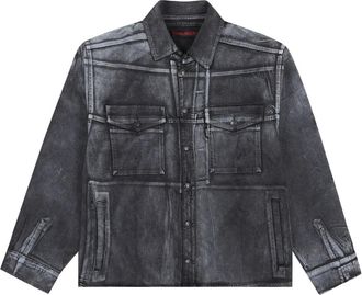Ottolinger Giacca-camicia denim - Nero