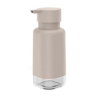 Ou Durable Refillable Kitchen Bathroom Soap Dispenser Organizer with Pump, 17 oz in Beige at Nordstrom