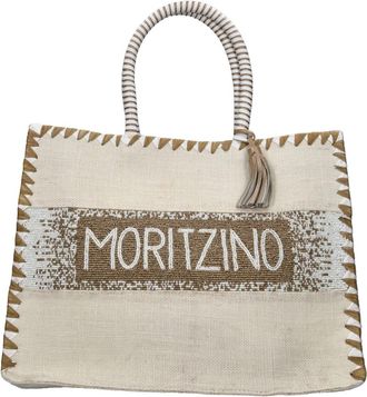 De Siena shoes Moritzino Bag - Dames - Handtassen - Beige - ONE Size - Leer - Tassen