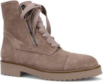 Ron White Tara Water Resistant Lace-Up Bootie in Mink at Nordstrom, Size 7.5Us