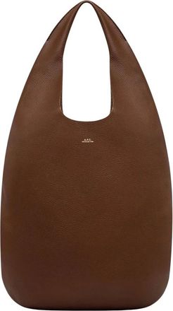 A.P.C. Le Neige Tote - Bags - Mujer - Marr&oacute;n - ONE SIZE