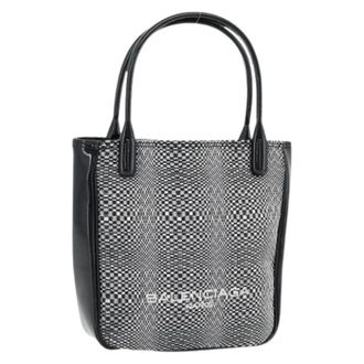 Balenciaga Pre-owned Tote Bags, female, Multicolor, Size: ONE SIZE Pre-owned Vintage Canvas Hand Bag