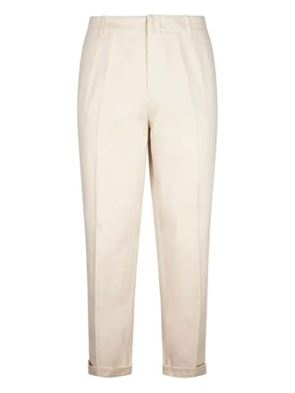 Dondup logo trousers - Neutrals