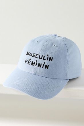 Clare Vivier Masculin Feminin 100% Cotton Baseball Cap