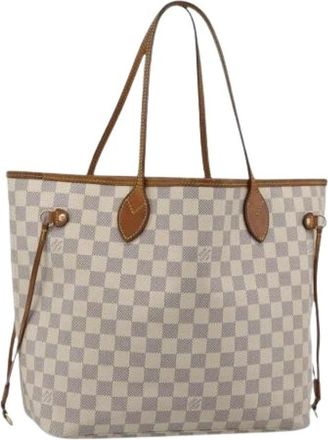 Louis Vuitton Pre-owned Tote Bag - Dames - Vintage Shopper - Wit - ONE Size - Vintage