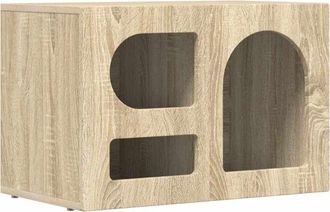 vidaXL Mueble De Tv Roble Sonoma 60 X 35 X 40 Cm Madera De Ingenier&iacute;a Vidaxl