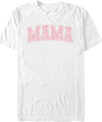 Disney Mens Disney Mama Collegiate Items Pattern T Shirt in White at Nordstrom, Size Xxx-Large