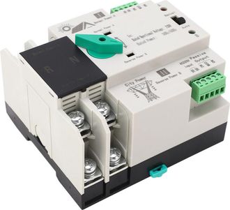 OEM Conmutador De Transferencia Autom&aacute;tico De Doble Alimentaci&oacute;n 2p De Milisegundos, Controlador De Sincronizaci&oacute;n De Conmutaci&oacute;n R&aacute;pida De Ca 230 V 50/60