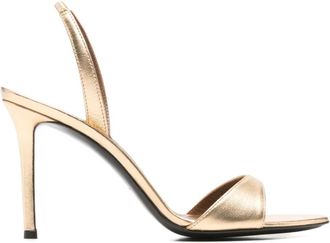 Giuseppe Zanotti High Heel Sandalen - Dames - Sandalen met hakken - Geel - 36 EU - Schoenen