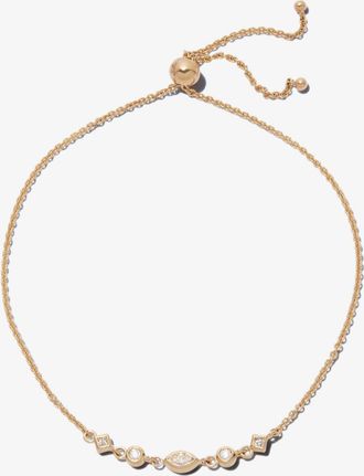 Zoë Chicco 14K Yellow Gold Toggle Chain Diamond Bracelet - Womens - Diamond/14kt Yellow Gold