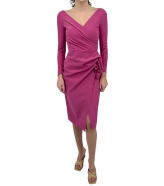 La Petite Robe Di Chiara Boni Agna Jersey Dress In Romantic