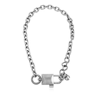 Dolce & Gabbana Messing Ketting - Heren - Kettingen - Grijs - ONE Size - Accessoires