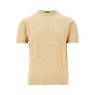 Drumohr Terry-effect knitted T-shirt Man 48