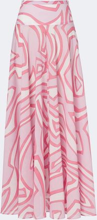 Pucci Labirinto cotton maxi skirt