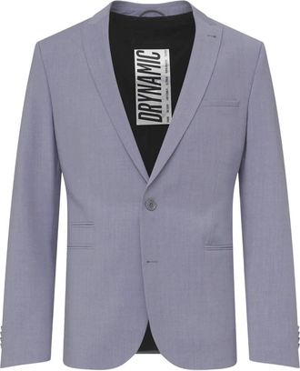 Drykorn Stijlvolle Blazer in Shirtmodel - Heren - Blazers - Blauw - M - Katoen - Jassen
