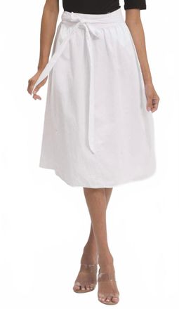 Cali Dreaming Womens Malena Skirt In White