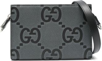 Gucci mini Jumbo GG messenger bag - Grey