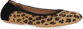 Dansko Madisen Geniune Calf Hair Ballet Flat in Leopard Haircalf at Nordstrom Rack, Size 10.5-11Us / 41Eu