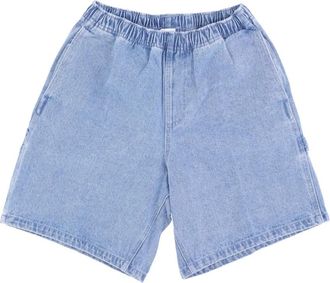 Obey Denim Carpenter Shorts met Gereedschapszakken - Heren - Denim shorts - Blauw - XL - Denim - Korte Broeken