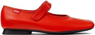 Camper Casi Myra leather ballerina shoes - women - Leather - 35 - Red