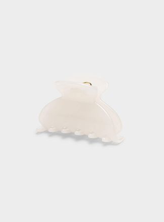 Simons Small translucent half-moon clip